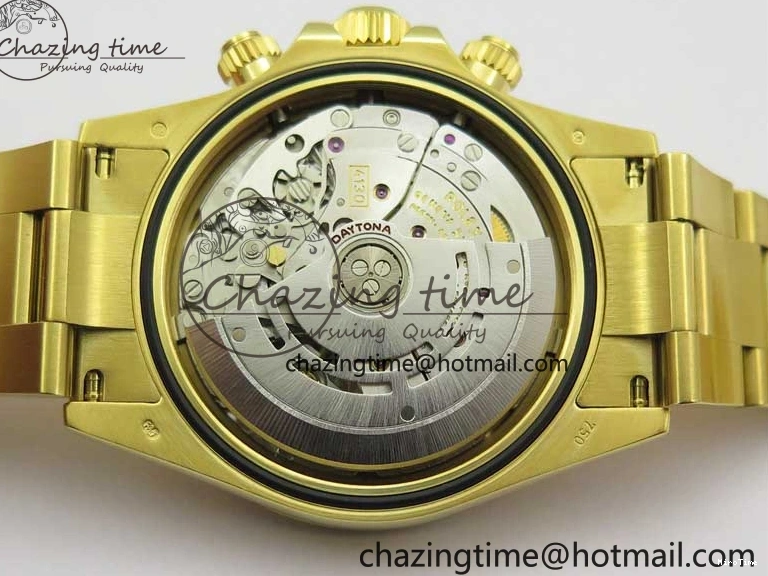 MiroTime 0210 Daytona 116508 YG Noob 1:1 Best Edition 904L YG Case and Bracelet YG Crystal Dial SA MultiPurpose 2628